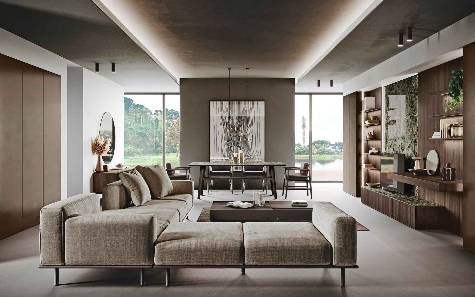 Binova living room design — Italian design, Short Hills NJ